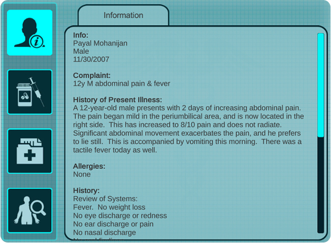 Vital Signs Patient Information